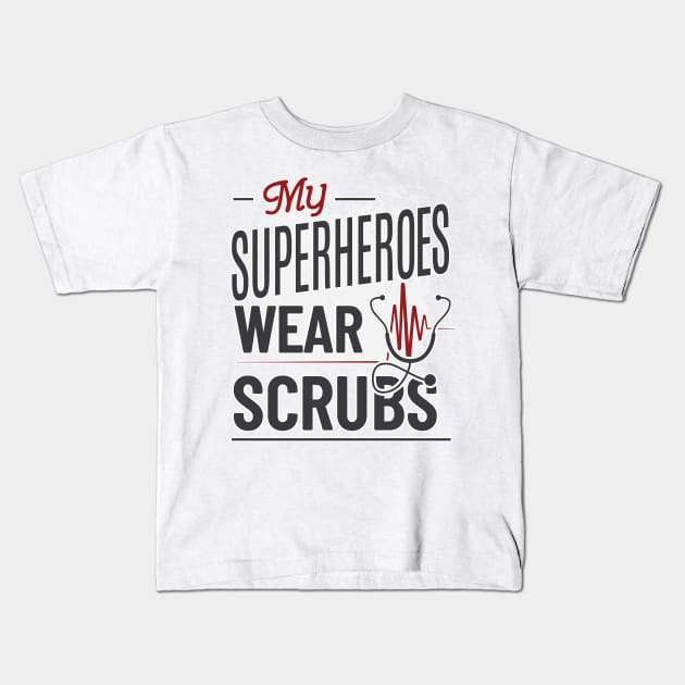 The Real superheroes Kids T-Shirt by High_